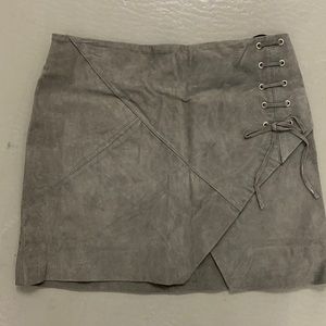 Blank nyc suede skirt